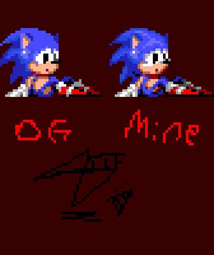 Sonic 2 Nick Arcade Unused Sprite Shading By Springincredible On