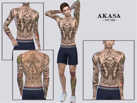The Sims Resource Akasa Tattoo