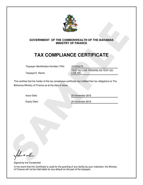 Certificate Of Compliance Template Pdf Pdf Template