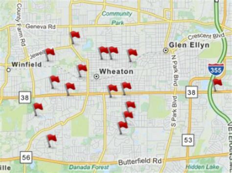 Sex Offender Map Homes To Watch In Wheaton On Halloween Wheaton Il Patch