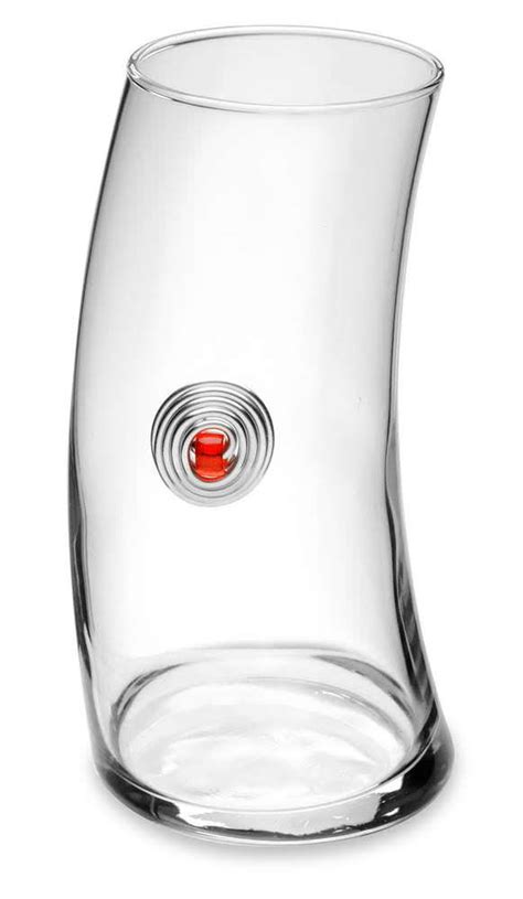 Curved Drinking Glass By Jillery