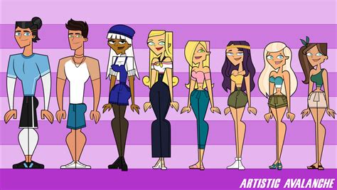 Total Drama Ocs Updated And More To Come By Pr1ncemikey On Deviantart