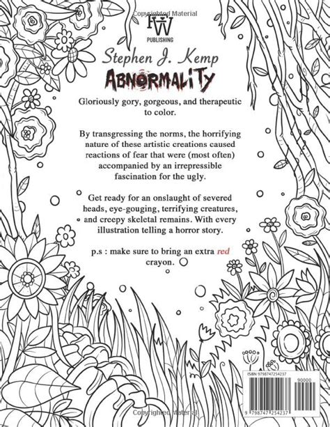 Mua Abnormality Horror Coloring Book For Adults A Terrifying
