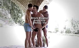 Cum Hungry Butt Sluts Brock Magnus And Andrey Vic Double Team Andy Star Scene Andrey Vic