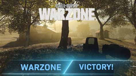 Call Of Duty Warzone Victory Solo Youtube