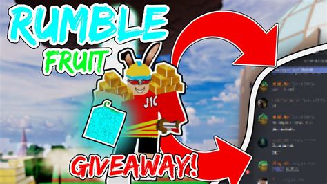 Blox fruits codes help ease your passage along the high seas in many ways, from experience boosts to titles and even stat refunds. GIVEAWAY Rumble Devil Fruit! In Blox Fruit - YouTube