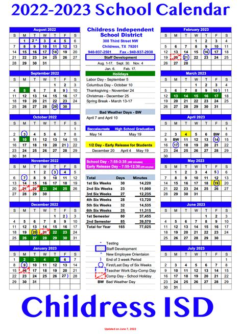 Ecisd Calendar 2022 23 Customize And Print
