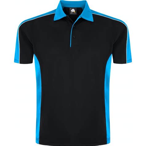 Orn Clothing Avocet 1198 Inherent Wicking Polyester Polo Shirt Bk