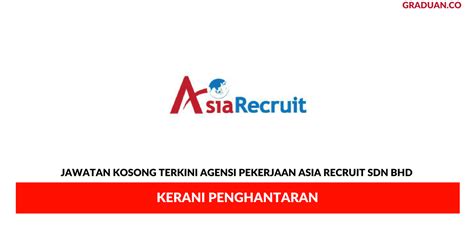 Use of this webpage is subject to airasia berhad's terms of use and think big digital sdn. Permohonan Jawatan Kosong Agensi Pekerjaan Asia Recruit ...