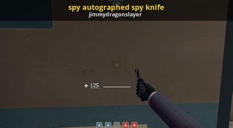 Spy Autographed Spy Knife Team Fortress 2 Mods
