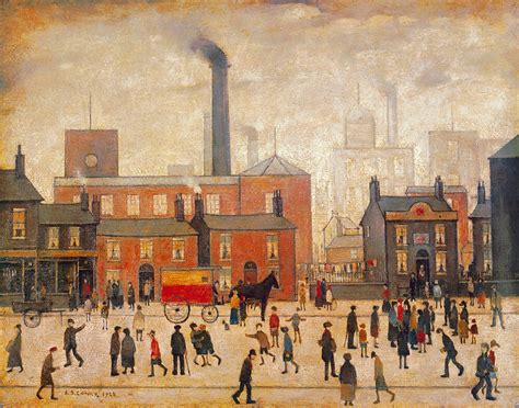 Coming Home From The Mill Art Print By Ls Lowry King And Mcgaw
