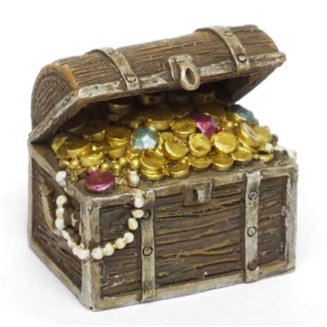 Sumind 48 Pieces Mini Pirate Treasure Chests Plastic Pirate Jewelry