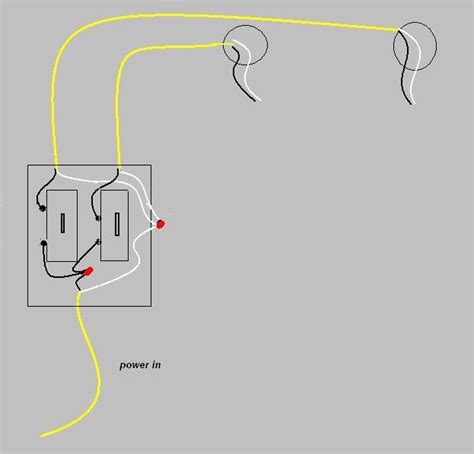 Wiring How Can I Convert Two Recessed Lights On A Single Pole Switch