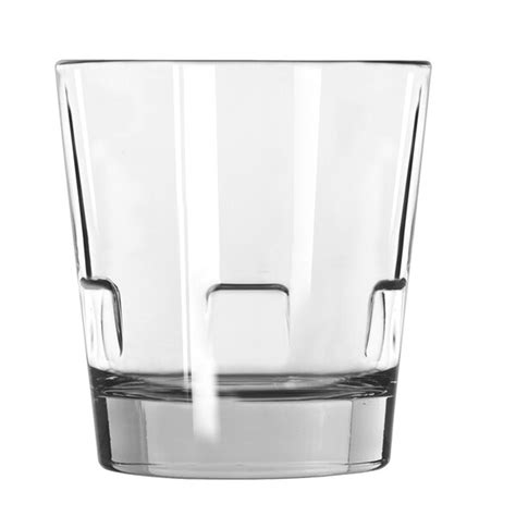 libbey libbey optiva 12 oz stackable double old fashioned glass pk12 15963 zoro