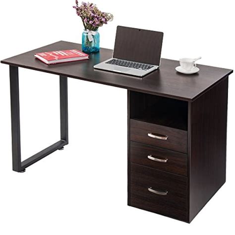 So clean up your office. Merax Modern Simple Design Computer Desk Table Workstation ...