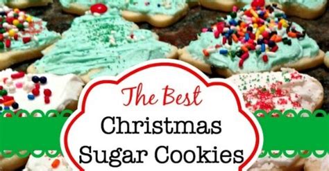 The christmas countdown is on and if you haven't made multiple batches of christmas cookies yet, what are you waiting for?! The Best Christmas Sugar Cookies EVER! - MomOf6