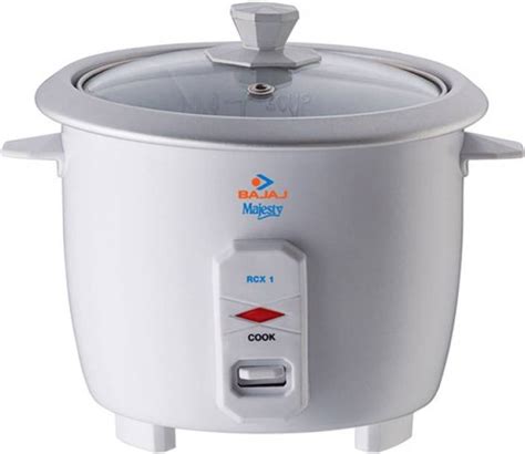 Bajaj Rcx 1 Mini Electric Rice Cooker Price In India Buy Bajaj Rcx 1