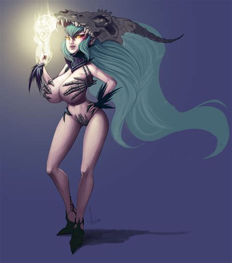 Necromancer By Hizzacked Hentai Foundry