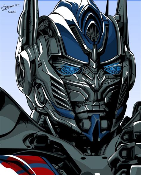 Optimus Prime Face Agus Wahyu Prasetyo On Artstation At