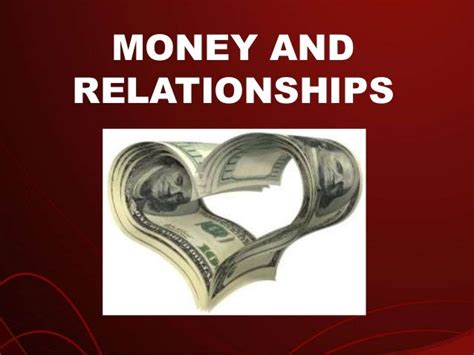 Money And Relationships Richard Tan Success Resources