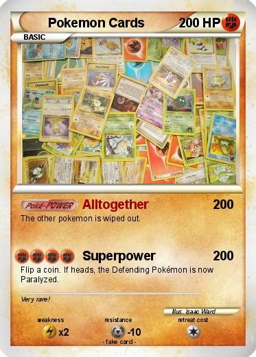 Pokémon Pokemon Cards 18 18 Alltogether My Pokemon Card