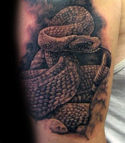 50 3d Snake Tattoo Designs For Men Reptile Ink Ideas