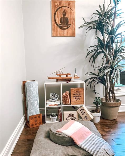 yoga and mindfulness products on instagram “just a little corner space getting lots of love from