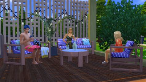 The Sims 4 Custom Content Dreamy Outdoor Pack