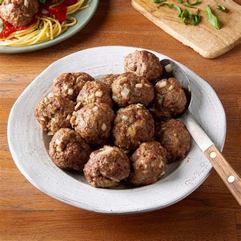 Quick And Simple Meatballs Recipe Taste Of Home