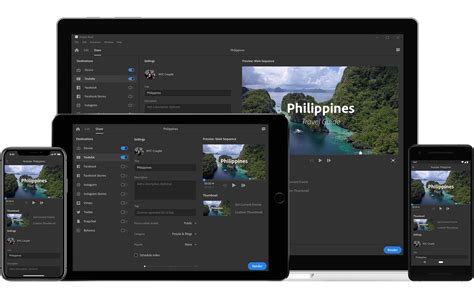Premiere rush makes that an incredibly simple process, with fully integrated support for youtube, facebook, instagram, and adobe's behance. Adobe Releases 'All-in-one' Video Editing App Premiere ...