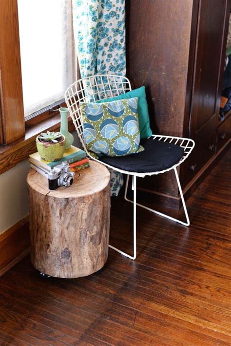 Behold the tree stump table. Bring Raw Beauty Into Your Home With Tree Trunk Tables