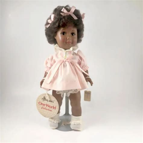 vintage 1980s collectible effanbee doll sissy black african american with tags o 24 95 picclick