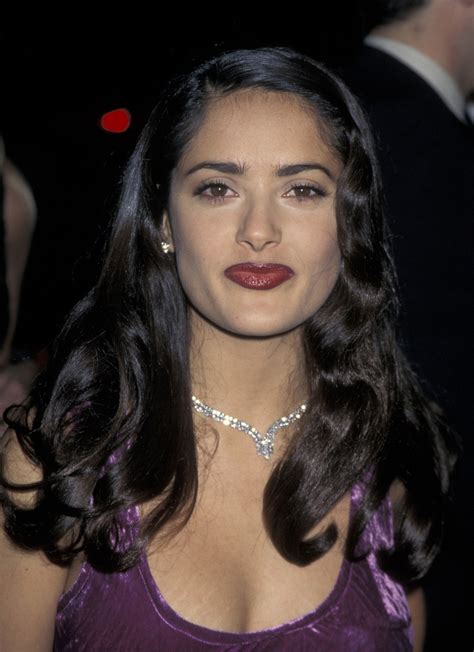Salma hayek's good looks are hard to resist. Women of the 90s — Salma Hayek, 1996