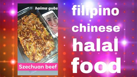 Halal chinses and indian cuisine. Szechuan beef | chinese halal food - YouTube