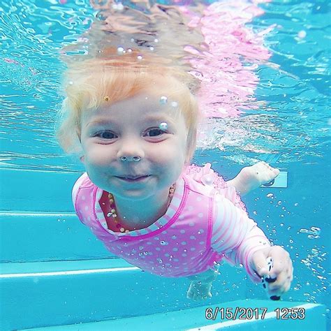Baby Under Water Underwater Photography Baby Swimming Children