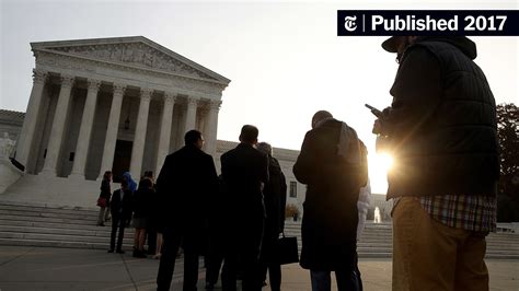 Supreme Court Won’t Hear Case On Bias Against Gay Workers The New York Times