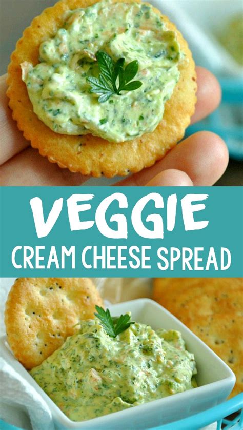 veggie cream cheese spread recipe peas and crayons