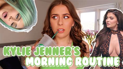 Trying Kylie Jenners Morning Routine Never Doing This Again Youtube