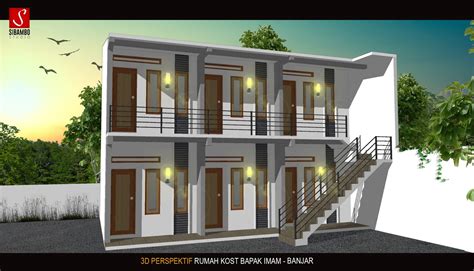 Desain rumah tinggal sekaligus rumah kost counter hp wartel atau via architectaria.com. Desain Rumah Kontrakan Minimalis 5×3 m yang Baik - Project ...