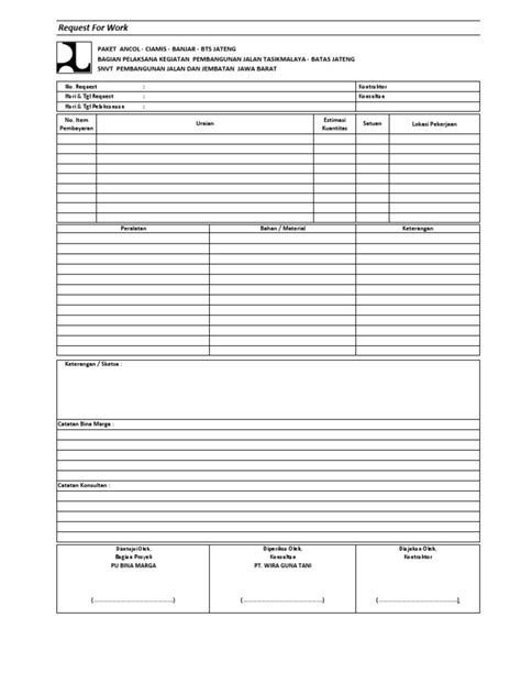 form request