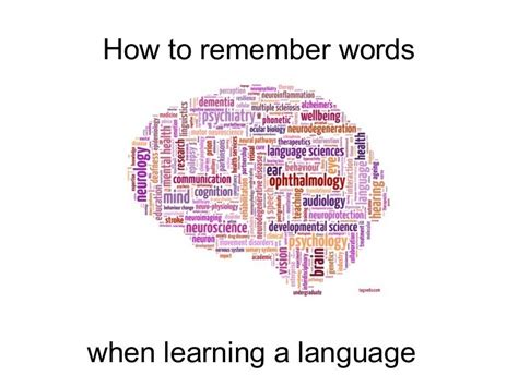 How To Remember Words