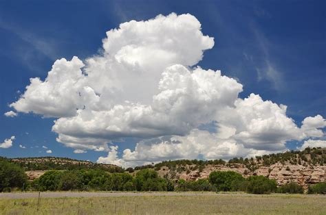 Cumulus Clouds As Is Normal With The New Mexico Summer Mon Flickr