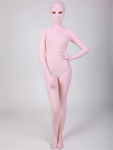 girl pink smooth full body lycra second skin tight bodysuit [18062603] 30 99 superhero