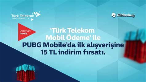 PUBG Mobile'da İlk Alışverişine 15 TL İndirim Fırsatı - YouTube
