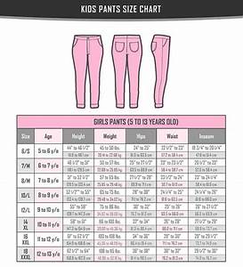 Kids Pants Size Charts Verbnow Vlr Eng Br