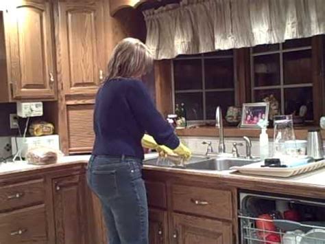Mom Doing The Dishes YouTube