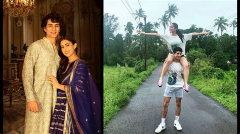 Sara Ali Khan And Ibrahim Ali Khan Give Us Major Sibling Goals In Pics News Zee News