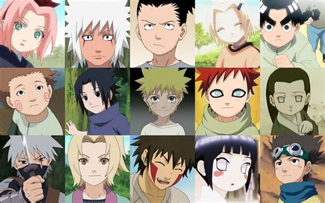 Young Naruto Characters Adorable And I Love How Kakashi Is The Only