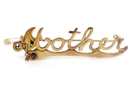 9ct Yellow Gold Sweetheart Brooch 23g Brooches Jewellery
