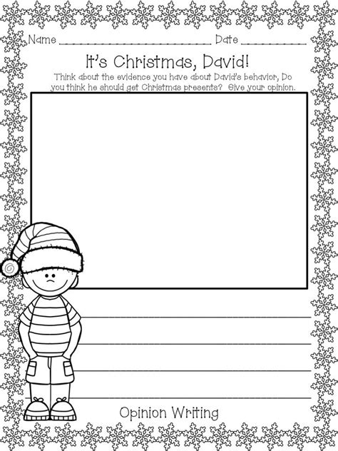 It's Christmas, David! Activities for K-2nd Grade ...